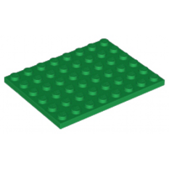 Plaat 6x8 Green